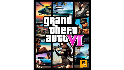 AI Generated GTA VI Box Art By Ram_N