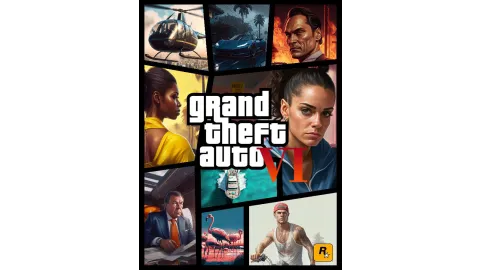 AI Generated GTA VI Boxart By Kuznetskiy