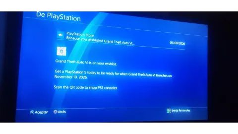 Because You Wishlished GTA VI PS4