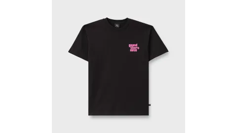 Black Grand Theft Auto VI Logo Tee