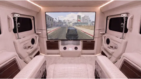 DARTZ NIGHTSHARK VI Interior Tv