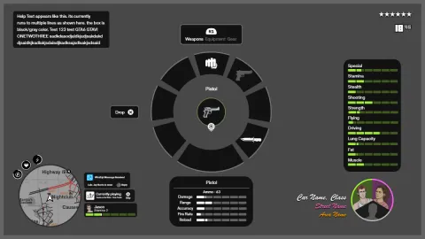 Fan Created GTA VI User Interface