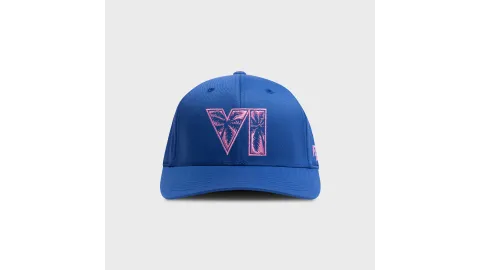 Grand Theft Auto VI Baseball Cap: Blue and Pink
