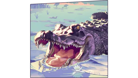 GTA 6 Cover Art Alligator