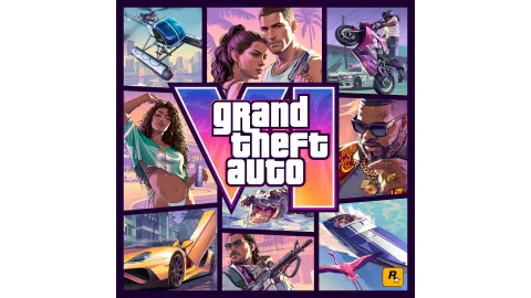 GTA 6 Official Cover Art Square