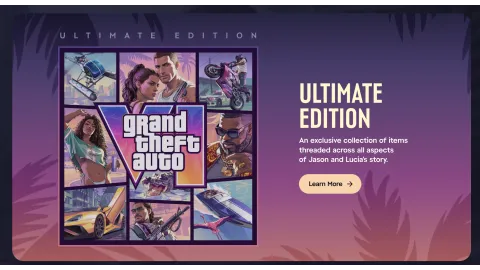 GTA 6 Ultimate Edition Rockstar Website