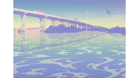 GTA VI Bridge Artwork
