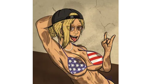 GTA VI Mud Girl Artwork By Lisamixart