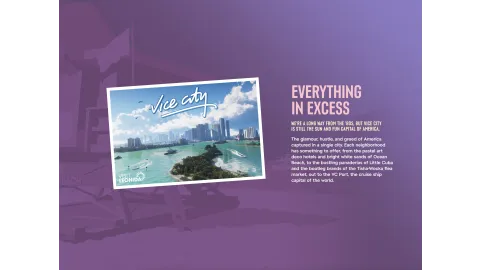GTA VI Official Website Screenshot Vice City