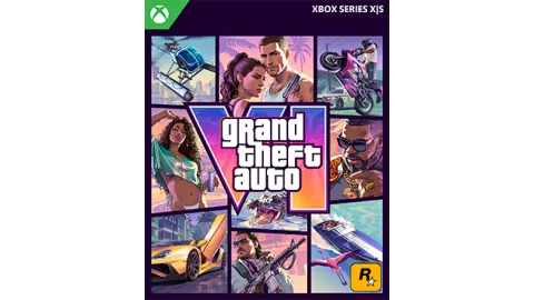 GTA VI Pre-order Rockstar Store Code In A Box XBOX