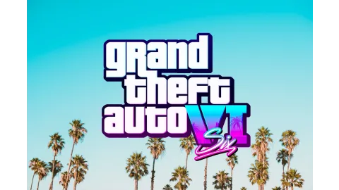 GTA VI Six Fan Art Logo Concept