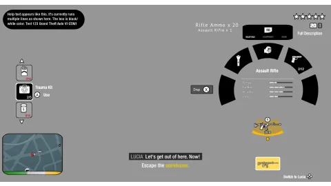 GTA VI UI Concept By TurboLight
