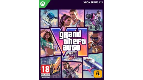 GTA VI Xbox Cover PEGI 18 Provisional