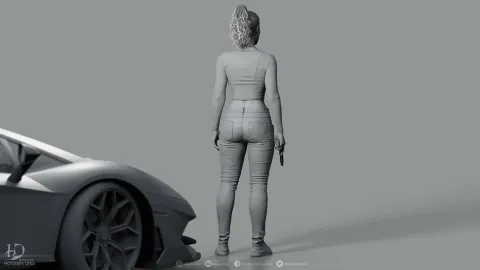 GTA 6 Lucia 3D Model By Hossein Diba 28