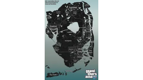 GTA IV Style GTA V Map By avatarsd
