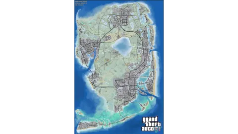 GTA V Style GTA VI Map By avatarsd