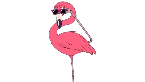 GTA VI Collectors Edition Artwork Flamingo