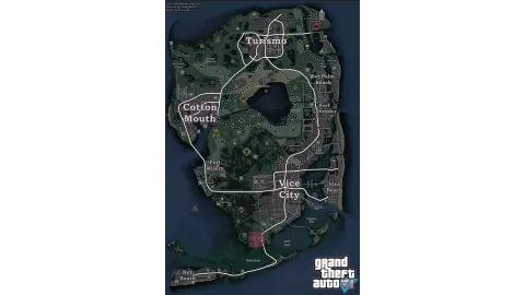 GTA VI Map Concept By avatarsd