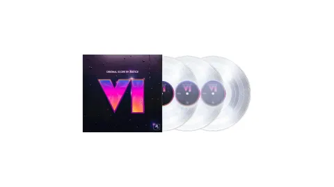 GTAVI Original Score By Justice Exclusive Crystal Clear Vinyl Edition