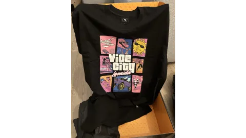 iGTA GTA 6 Merch Box Black Goodtime State Tee