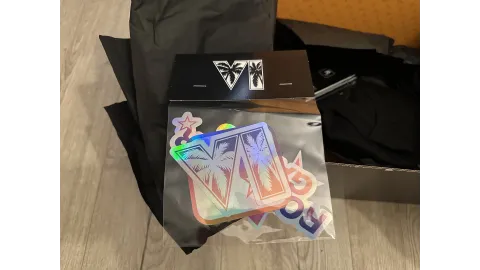 iGTA GTA 6 Merch Box Hologram Stickers