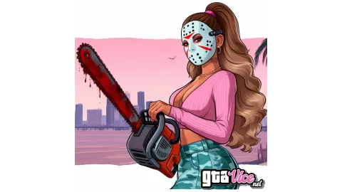 Lucia Chainsaw Concept Art (AI Generated By Psy)