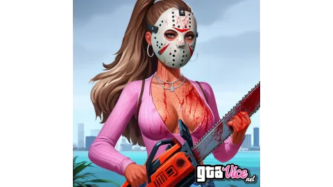 Lucia Chainsaw Massacre Concept Art (AI Generated By Psy)