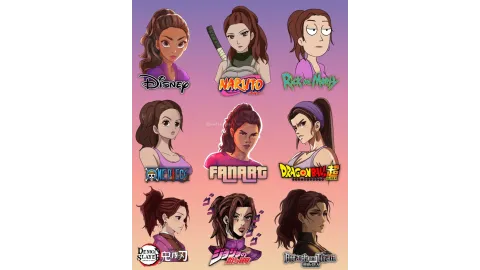 Lucia In Different Styles By Eefievon