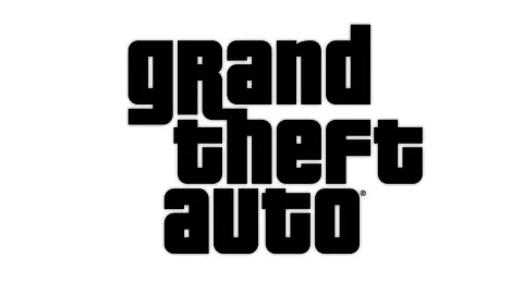Official Grand Theft Auto Logo (Black On White)