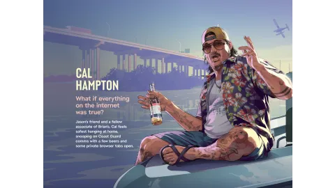 Official GTA 6 Website Cal Hampton Intro