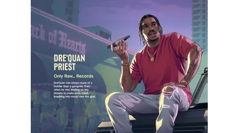 Official GTA 6 Website Drequan Priest Intro