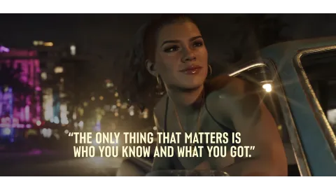 Official GTA 6 Website Lucia Caminos Quote