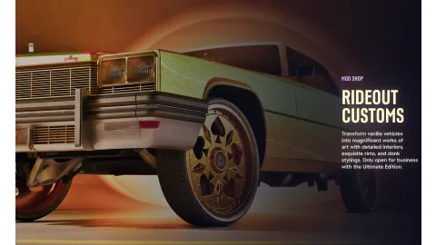 Official GTA 6 Website Ultimate Edition Rideout Customs