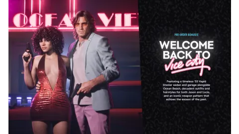 Official GTA 6 Website Vintage Vice City Pack Intro