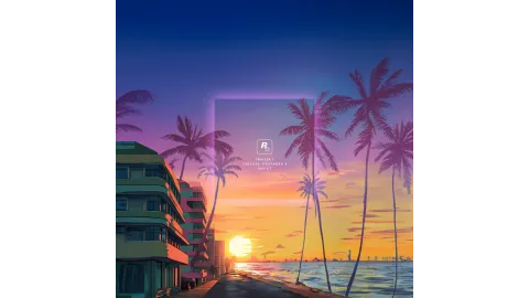 Palm Tree Sunset By @designbyfeo