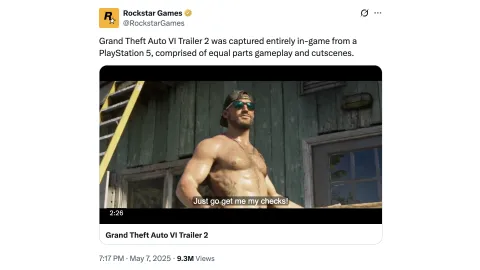 Rockstar Games Gta Vi Trailer 2 Captured On Ps5
