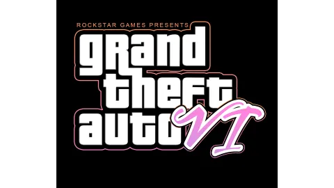 Rockstar Games Presents GTA VI - Fan Art Logo