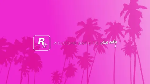 Rockstar Games Welcome Back To Vice City - Loading Screen Concept