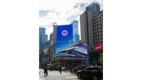 Spotify GTA 6 Billboard Boat