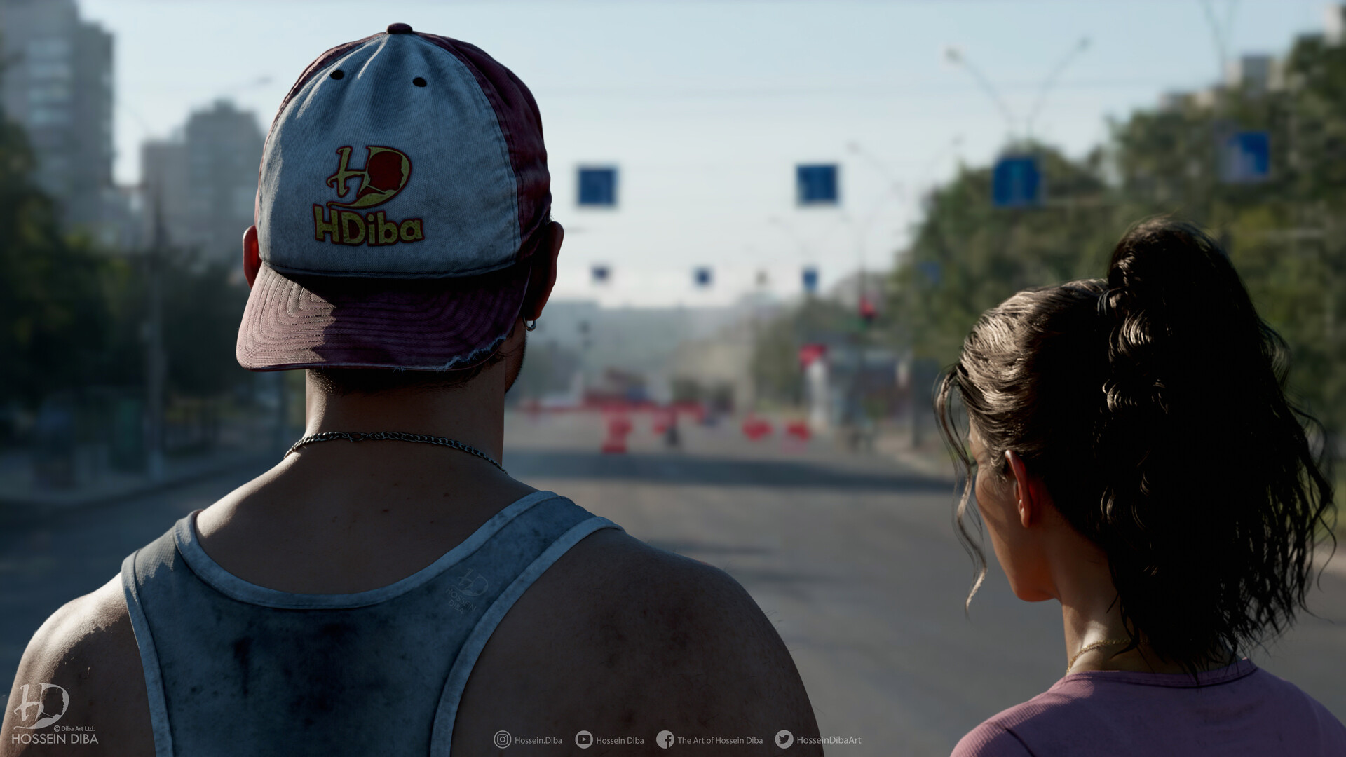 GTA 6 Jason And Lucia 3D Model By Hossein Diba 12 GTA 6 Jason And Lucia 3D Model By Hossein Diba 12
