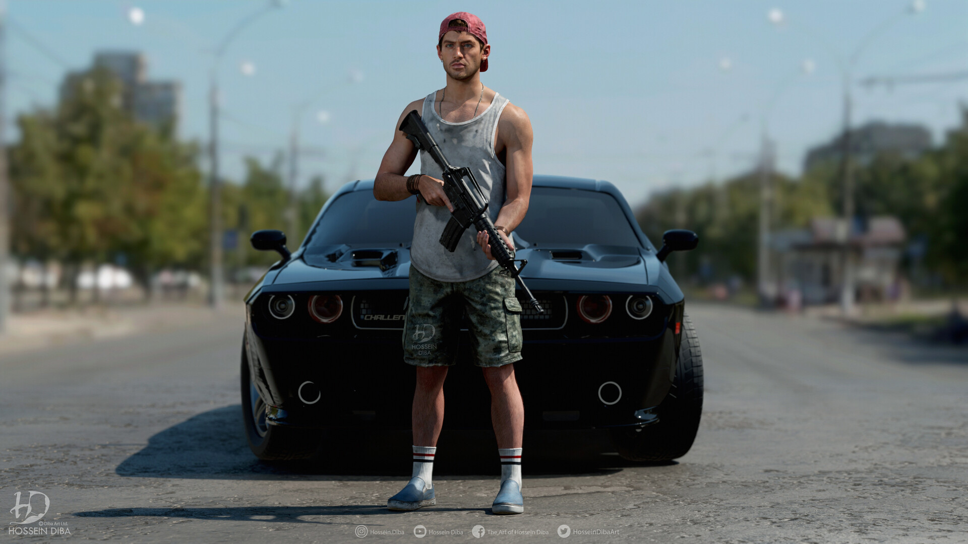 GTA 6 Jason 3D Model By Hossein Diba 16 GTA 6 Jason 3D Model By Hossein Diba 16