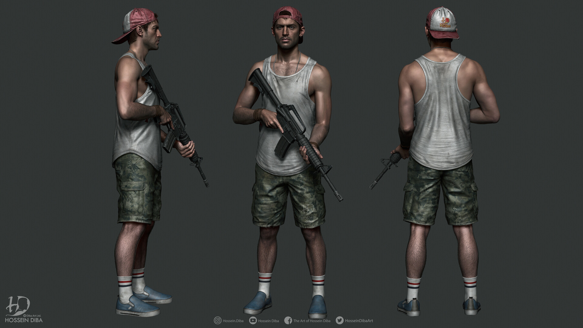 GTA 6 Jason 3D Model By Hossein Diba 42 GTA 6 Jason 3D Model By Hossein Diba 42