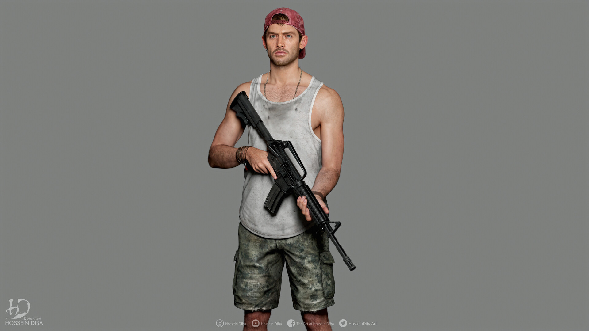 GTA 6 Jason 3D Model By Hossein Diba 8 GTA 6 Jason 3D Model By Hossein Diba 8