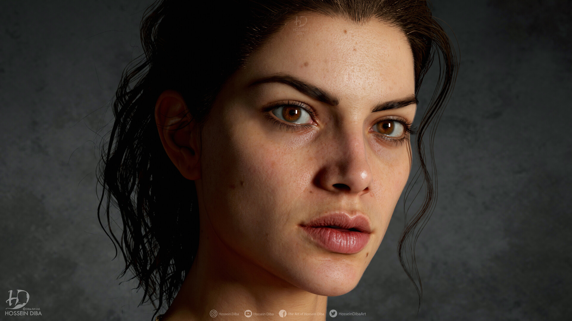 Creating Lucia - Hossein Diba's 3D Model of GTA 6's Female Protagonist 