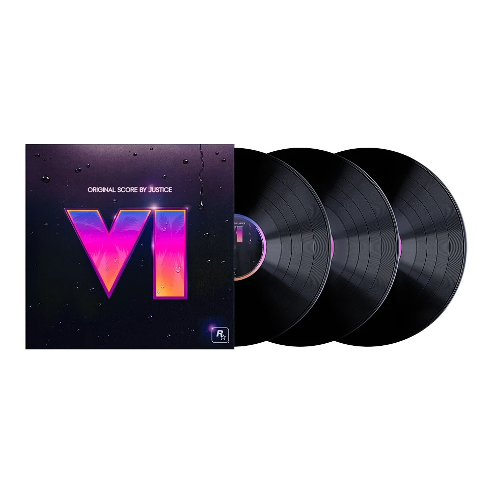 GTAVI Original Score By Justice Black Vinyl Edition