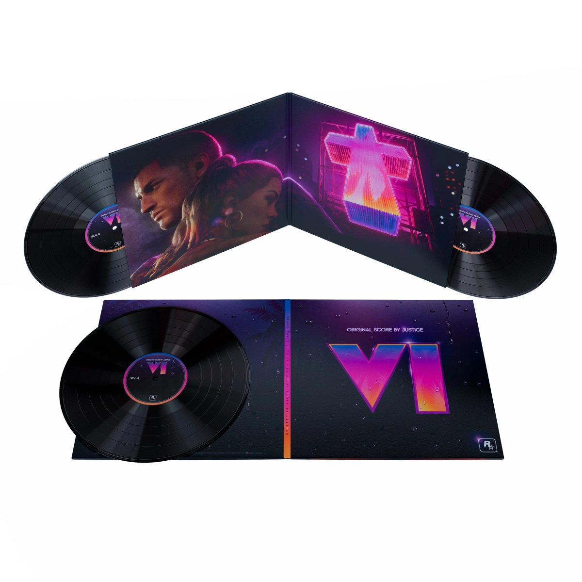 GTAVI Original Score By Justice Black Vinyl