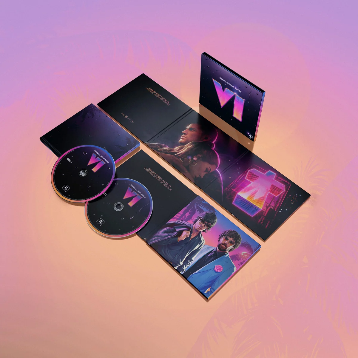 GTAVI Original Score By Justice CD Extended Angled