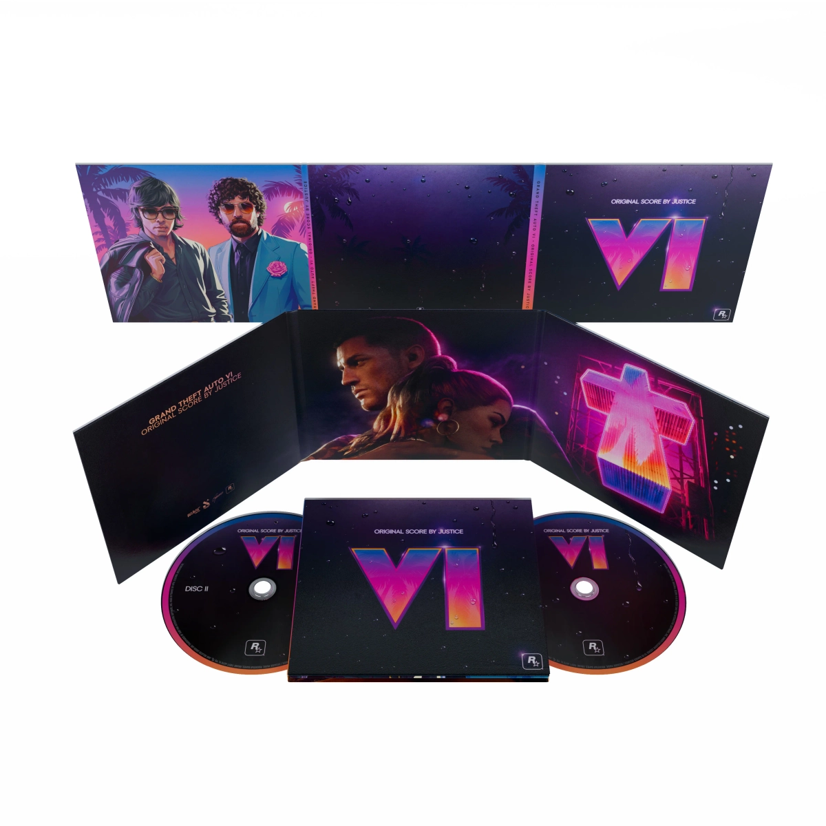 GTAVI Original Score By Justice Double-CD