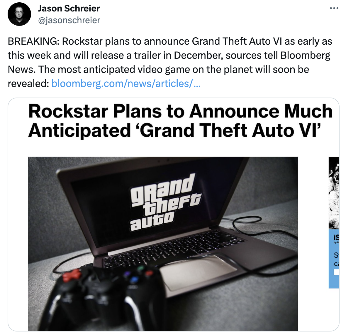 Tez2 confirms Jason Schreier's tweet : r/GTA6