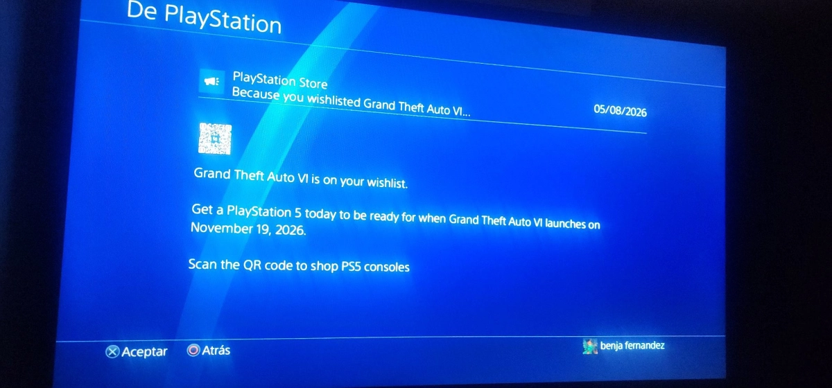 Because You Wishlished GTA VI PS4